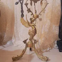 دکوری کاملا نو تلفن برنز پری دریایی  قابل استفاده