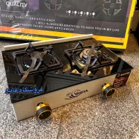 دو شعله رومیزی شعاع گاز رویه شیشه نشکن