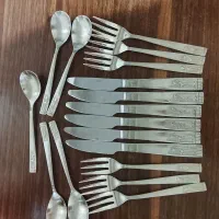 کاردو چنگال کفگیر گلدان تزیینی