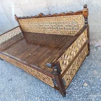 تخت سنتی|تخت و سرویس خواب|معصومیه, |دیوار