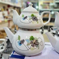 کتری قوری لعابی|قوری، کتری، قهوه‌ساز دستی|گرگان, |دیوار