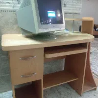 میز کامپیوتر و مانیتور الجی وصندلی|میز تحریر و کامپیوتر|اردبیل, |دیوار