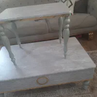 جلو مبلی ویک عدد میز عسلی