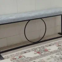 نیمکت ۳ نفره فلزی
