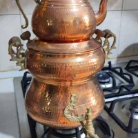 کتری و قوری مسی