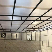 اجرای سقف حیاط خلوط (پاسیو) نورگیر سایه بان