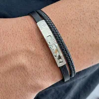 دستبند چرم رولکس ، دو لاین|بدلیجات|قم, باسکول|دیوار