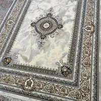 فرش ۹متری ۴عدد۷۰۰شانه گل برجسته اصل تراکم ۲۵۵۰|فرش|اردبیل, |دیوار