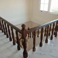 نرده چوبی نرده استیل نرده شیشه ای نرده پلیمری