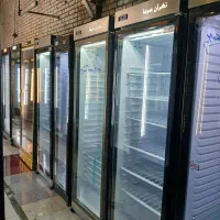 فریزر تک درب