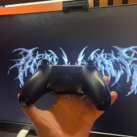 دسته اصل ps5 مشکی|کنسول، بازی ویدئویی و آنلاین|رشت, منظریه|دیوار