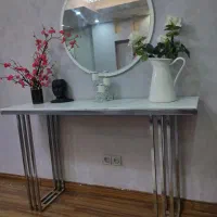 آینه و کنسول طرح مدرن پایه استیل کاملا نو