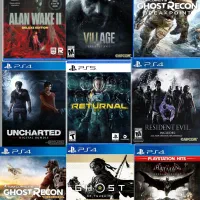 فروش بازی کنسول ps4وps5 ظرفیت ۳(بازی ها در تصویر)