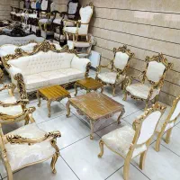 مبل کلاسیک9نفری(مدل مصری) بشرط چوب تضمینی