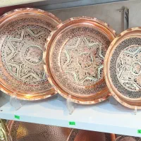 انواع سرویس و سینی نقره کوب کار دست