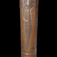 گلدان مسی در ۲ طرح