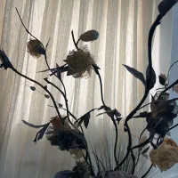 دسته گل ایستاده گل خشک|گل مصنوعی|گنبد کاووس, |دیوار