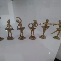 دو جفت دکوری برنجی