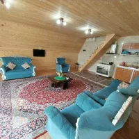 کلبه سوئیسی تو ارتفاع دل جنگل با تموم امکانات|اجارهٔ کوتاه‌مدت ویلا و باغ|ماسال, |دیوار