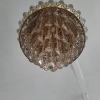 دوعدد لوستر ۵۰سانتی  نو ب همراه ۱۲عددلامپ سه رنگ