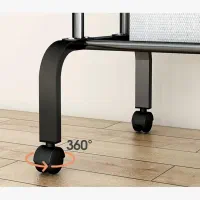رگال لباس چرخدار دو طبقه تحمل وزن ۵۸ کیلوگرم|بندرخت و رختآویز|تهران, بازار|دیوار