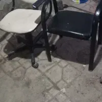 صندلی گردان با صندلی ثابت