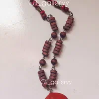 گردنبند رومانتویی بلند انار