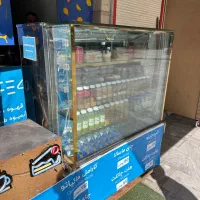 یخچال فریزر شیشه ای کاملا سالم