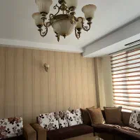 لوستر برنزی ۶شاخه + با ۴ عدد تک دیواری|لوستر و چراغ آویز|تهران, سعادت‌آباد|دیوار