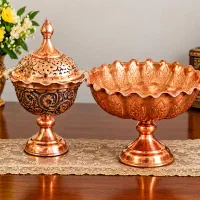 ظروف پذیرایی مسی