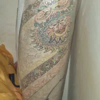 فرش گرد ۱/۵ در ۱/۵ اعیان|فرش|قم, زنبیل آباد|دیوار