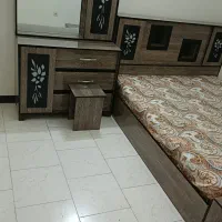 تختخواب دونفره|تخت و سرویس خواب|فولادشهر, C8|دیوار