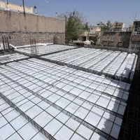 اجرای فونداسیون اسکلت فلزی استخر آرماتوربندی  سقف