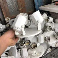 سرپیچ چراغ سه شعله پایه چراغ سقفی|لوستر و چراغ آویز|فلاورجان, |دیوار