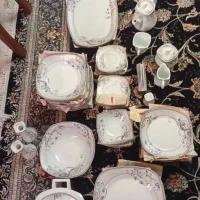 سرویس چینی ۱۰۰ پارچه|ظروف سرو و پذیرایی|مهاجران, |دیوار