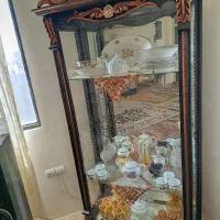 بوفه چوب گردو سفارشی‌|بوفه، ویترین، کنسول|فردیس, منظریه|دیوار