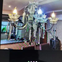 لوستر  اویز کریستال