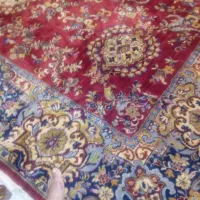 فروش دو عدد فرش ماشینی پشم  مشهد کارکرده