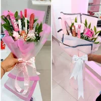 پک هدیه دسته گل