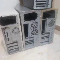 کیس خالی کامپیوتر، هارد و dvd رایتر قدیمی