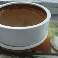 گلدان کوتاه سفالی