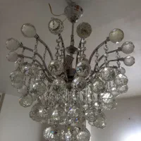 لوستر ۶ شاخه کریستال