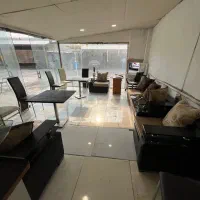 مبل استیل هفت نفره+میز ناهار خوری