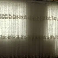 دو عدد پرده تمیز و در حد نو