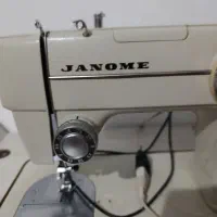 چرخ خیاطی ژانومه ژاپن مدل 680 با میز و صندلی