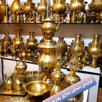 gt سماور گازی تولیدات برنجی افسون ذغالی زغالی g34|سماور، چایساز، قهوهساز|اصفهان, دستگرده|دیوار