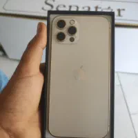 آیفون 12pro سفید و طلایی