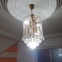 لوستر جفت ۵ شاخه وتک شاخه