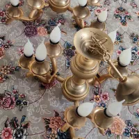 دو عدد لوستر درحد نو|لوستر و چراغ آویز|قزوین, |دیوار