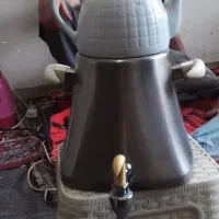 کتری استیل یونیک همراه قوری